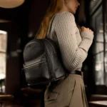 Bella Women's Small Leather Backpack