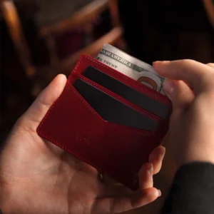 Minimalist Leather Card Holder