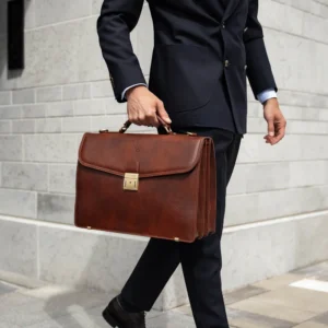 No.1 Men's Leather Briefcase