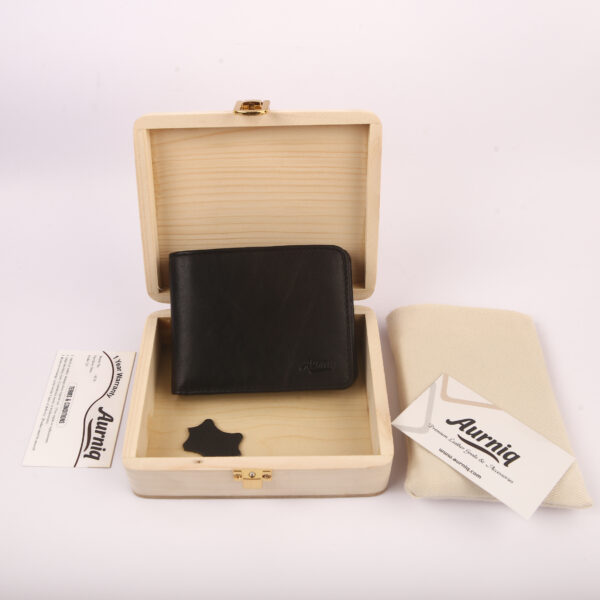 aurniq-classic-black-bifold-wallet-gift-box-pouch