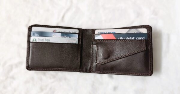Classic Chocolate Bifold Wallet - Image 6