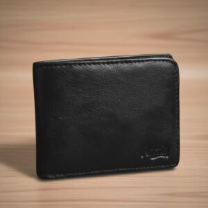 Classic Black Bifold Wallet